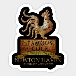 The Famous Cock The World's End Sticker